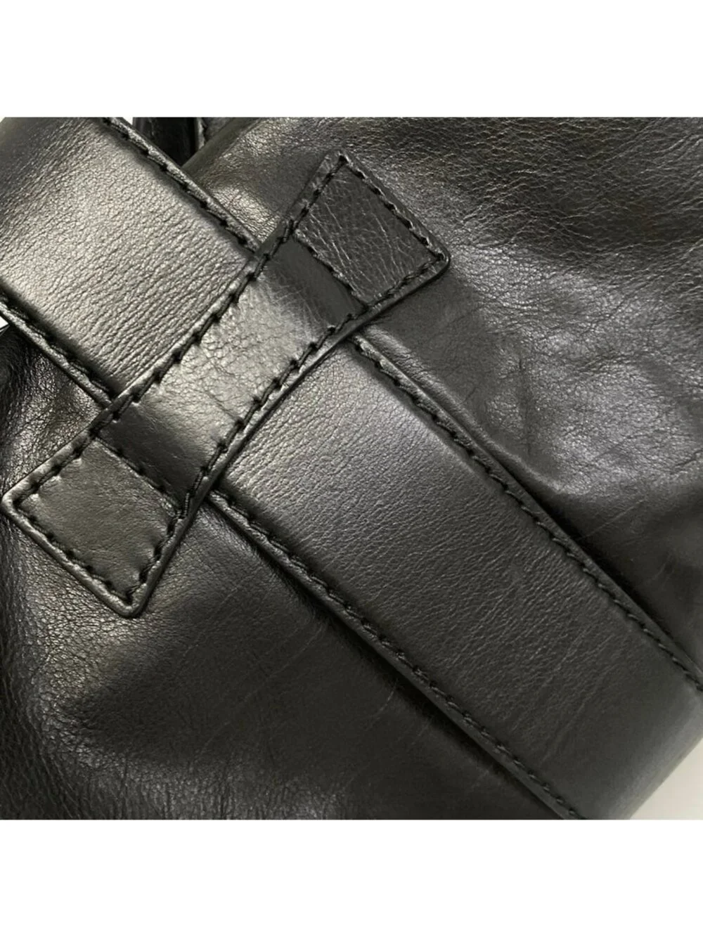 Gucci Shoulder Bag Soft Stirrup Black